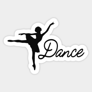 Dance - Ballet Dancer Sticker